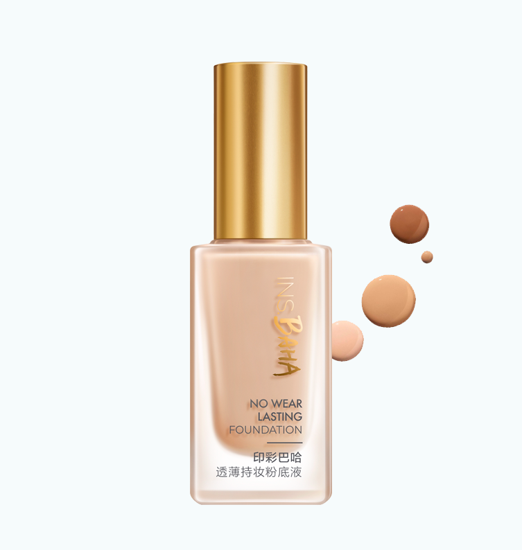 珀莱雅印彩巴哈透薄持妆粉底液-柔雾型/柔润型